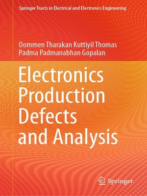 cover image of Electronics Production Defects and Analysis